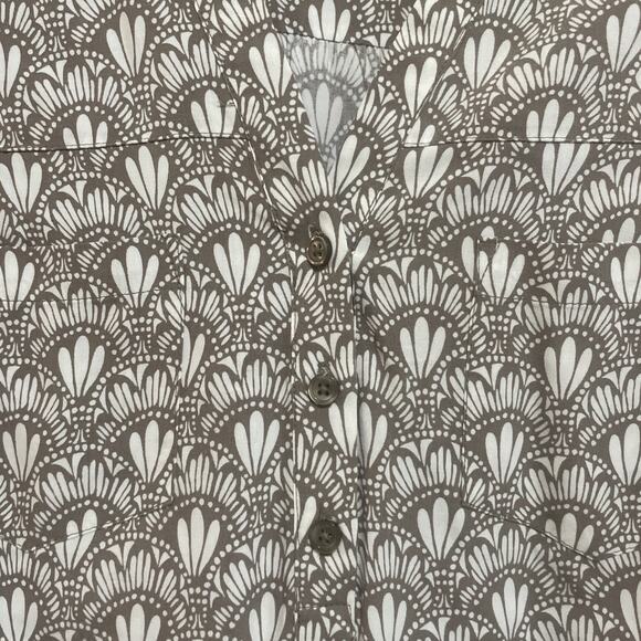 Gap Women’s white long sleeve soft‎ casual dress top Button Pullover Shells - Picture 3 of 6